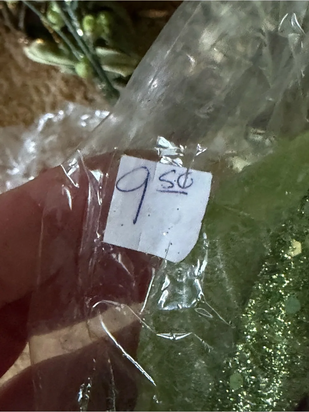 Over 30 stems. Mostly green - some red and gold NWT